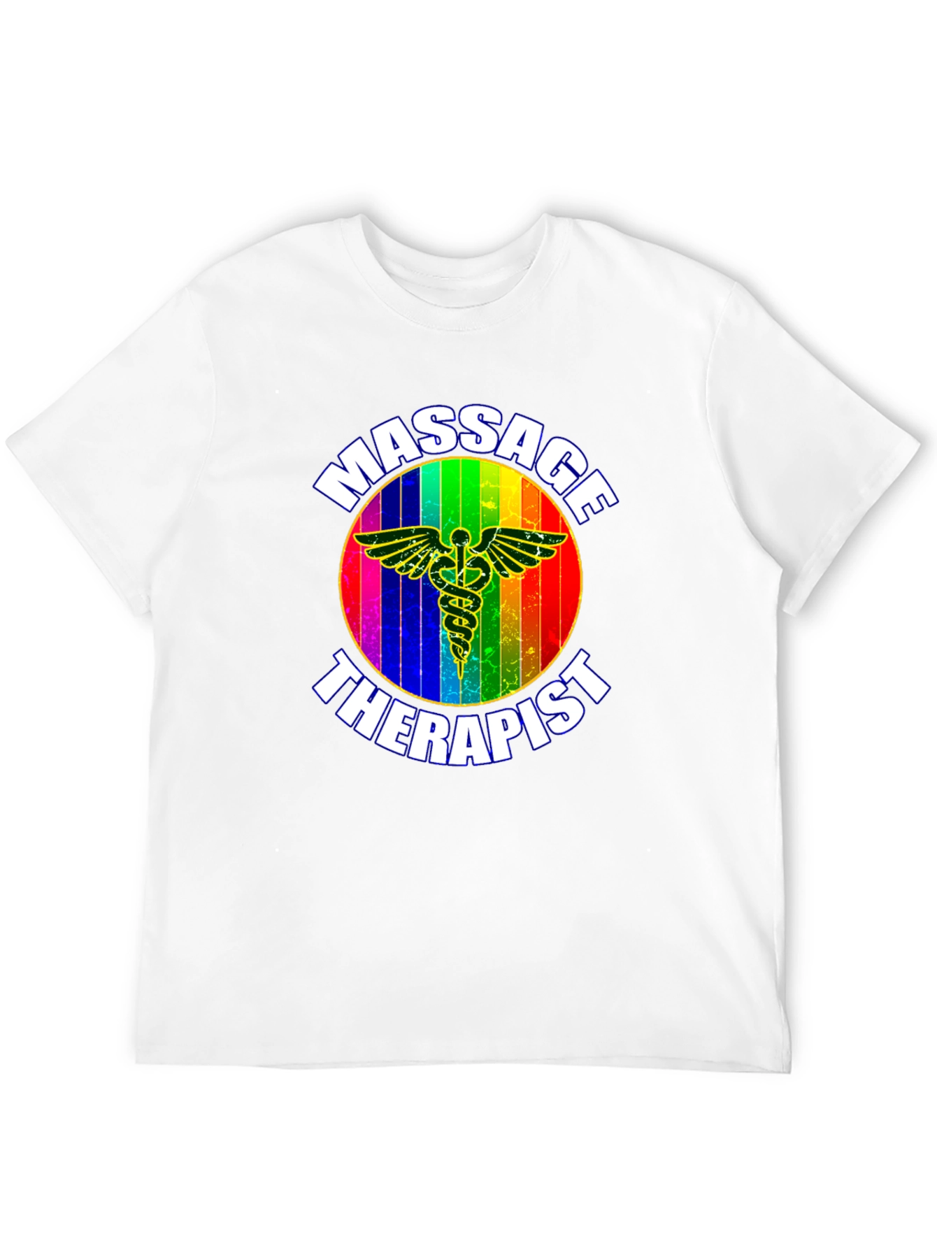 Massage Therapist Rainbow T-Shirt
