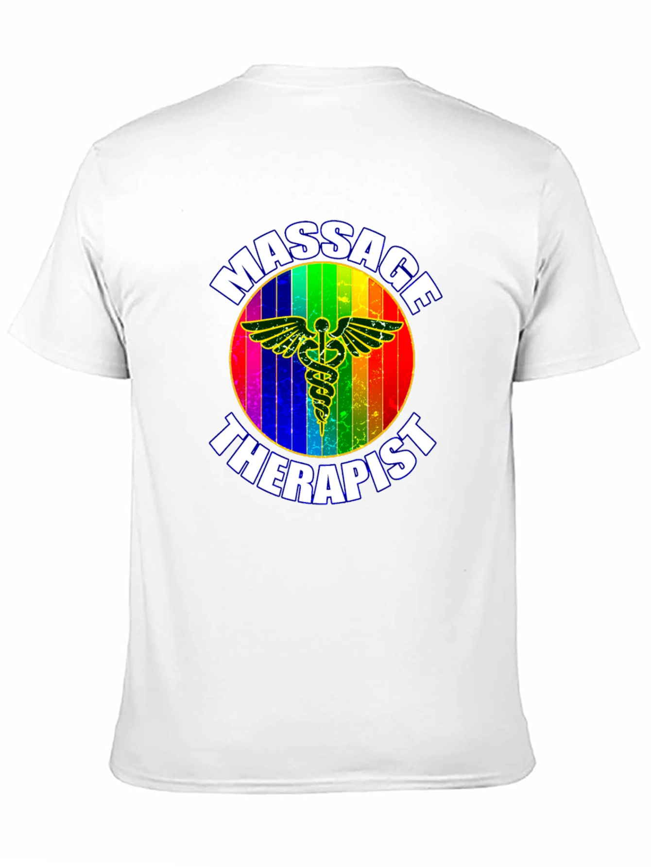 Massage Therapist Rainbow T-Shirt