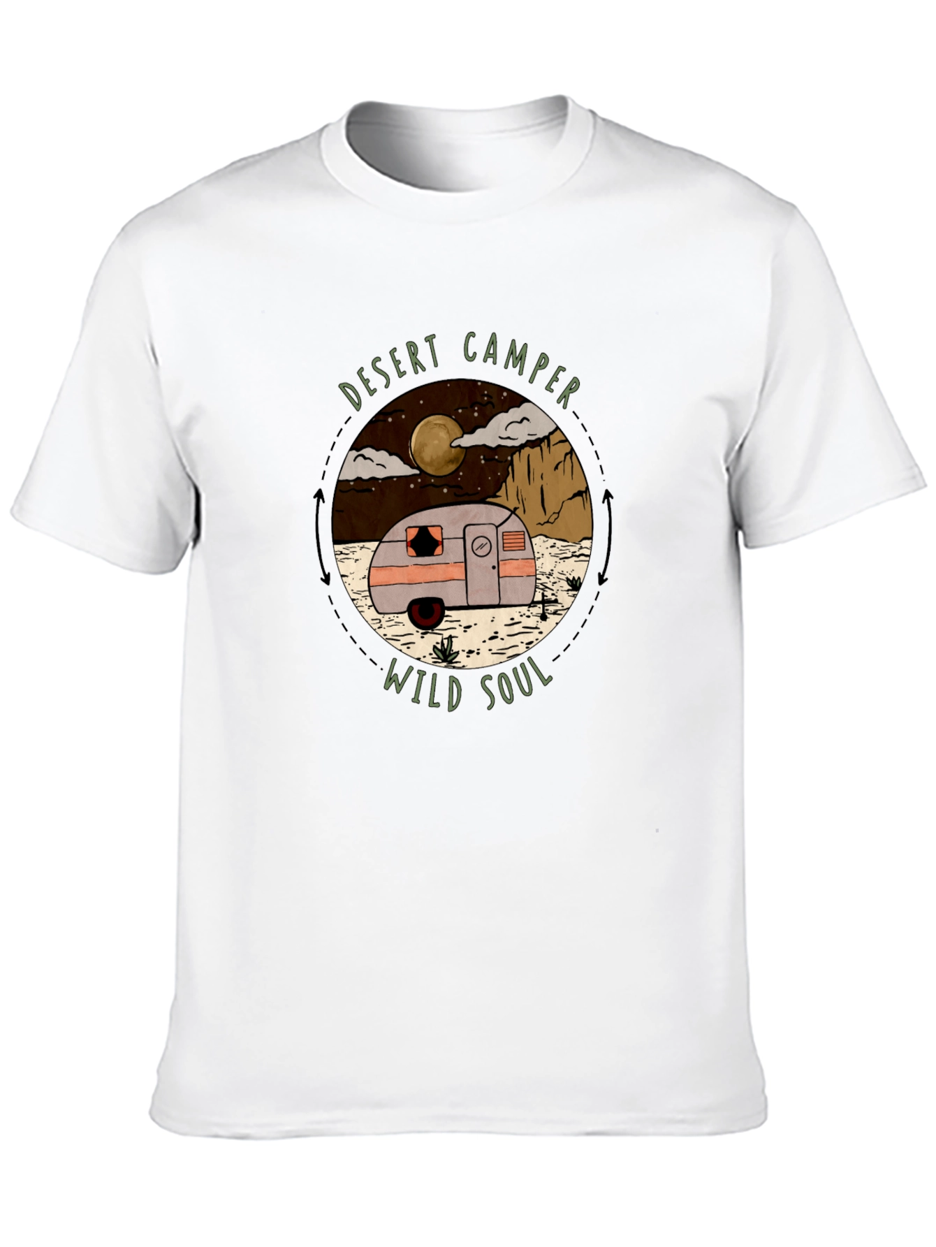 Desert Camper Wild Soul Graphic T-Shirt