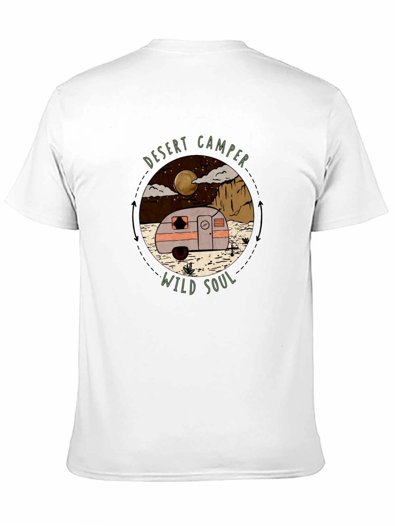 Desert Camper Wild Soul Graphic T-Shirt