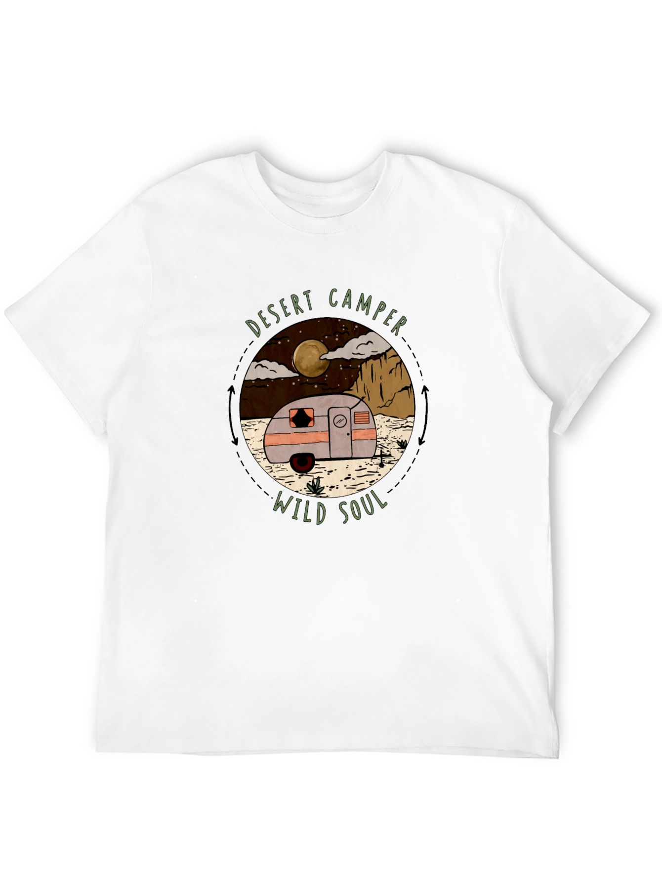 Desert Camper Wild Soul Graphic T-Shirt