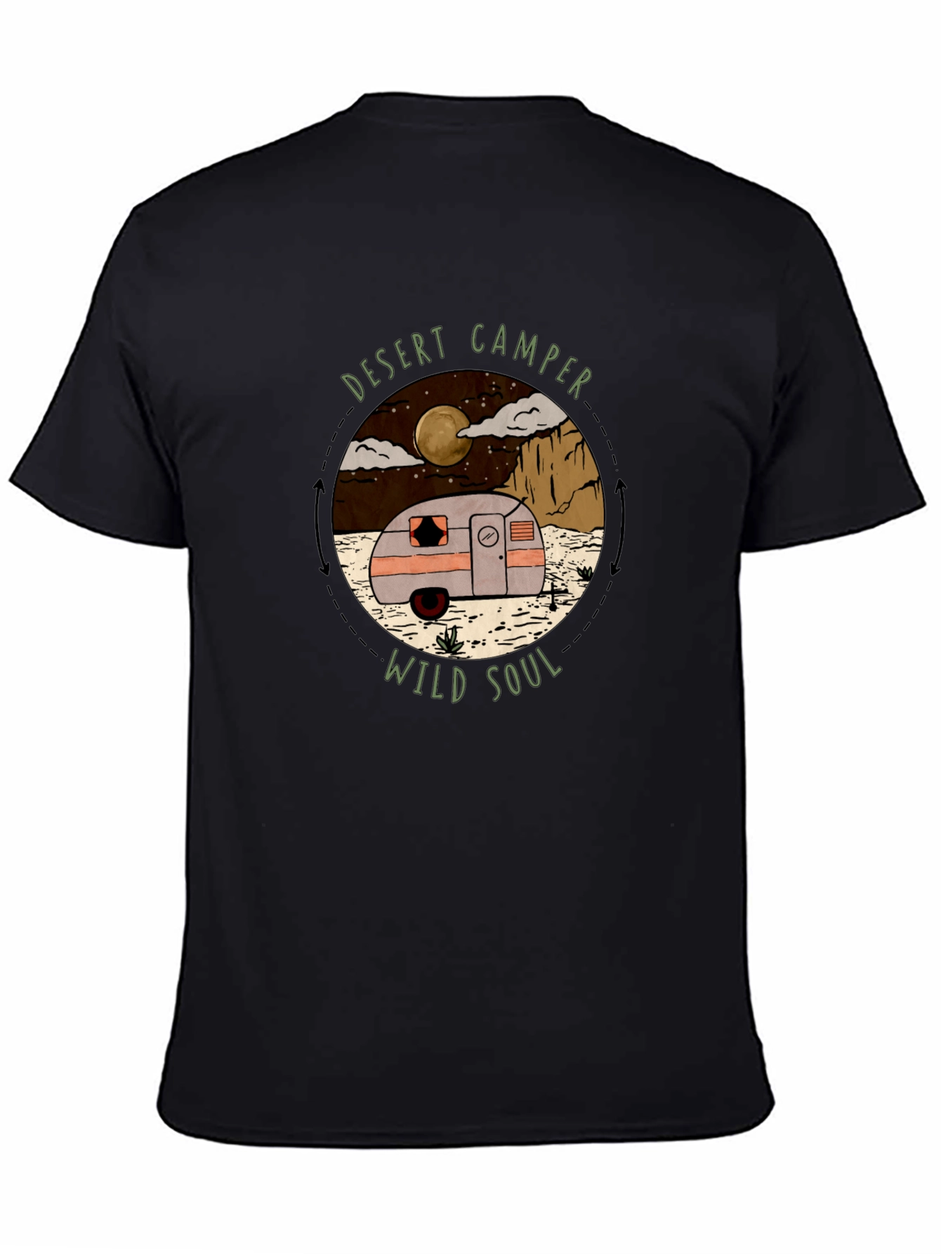 Desert Camper Wild Soul Graphic T-Shirt