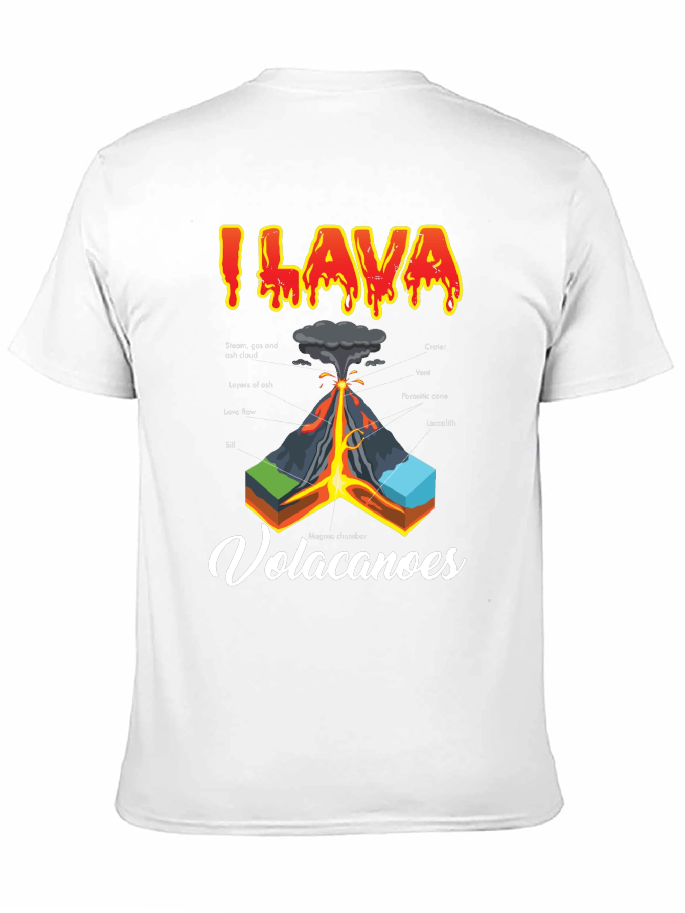 I Lava Volcanoes Graphic T-Shirt