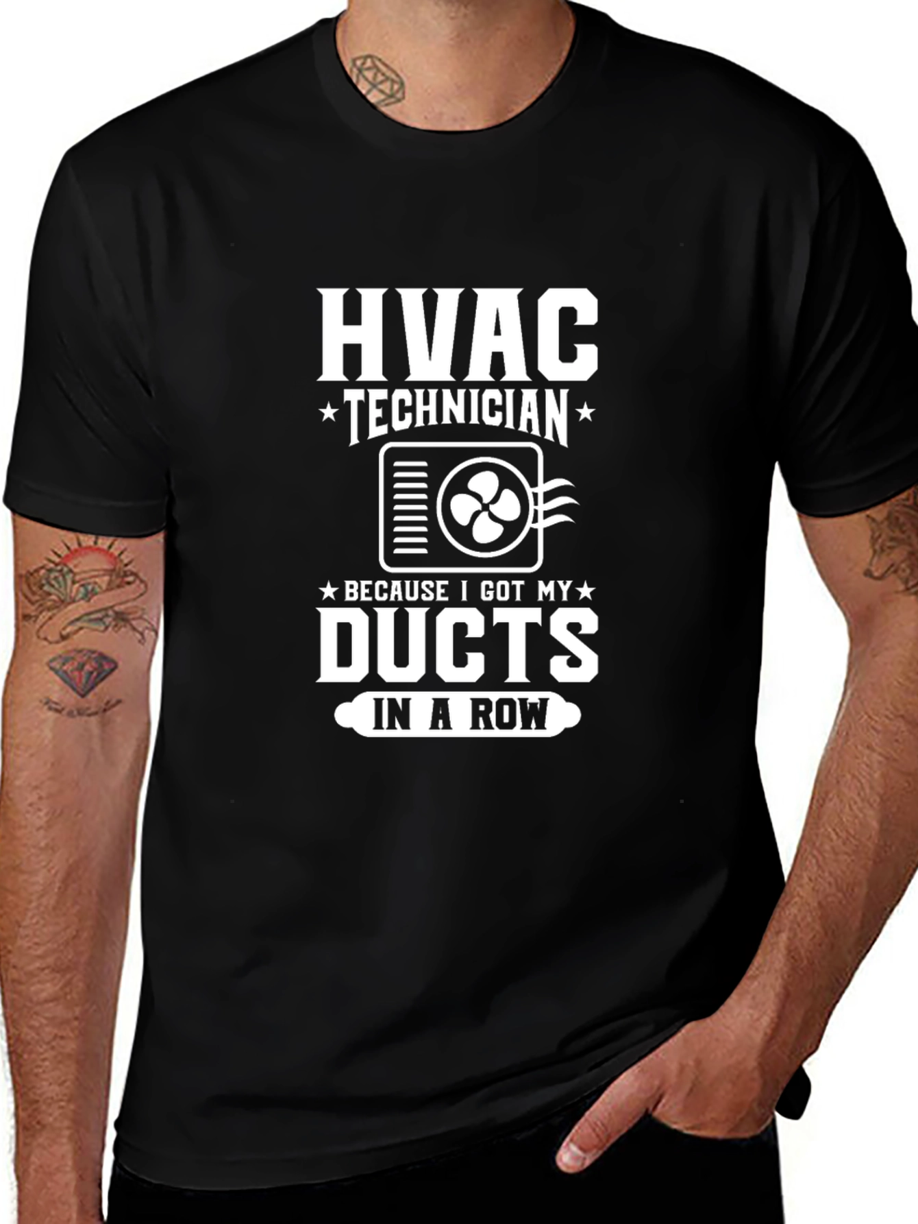 HVAC Technician T-Shirt - Duct Humor Tee