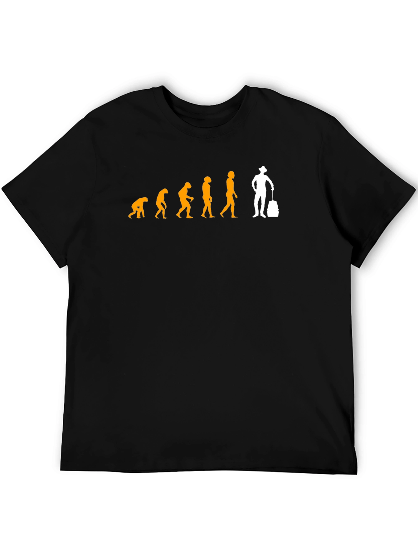 Evolution of Travel T-Shirt - Humorous Design