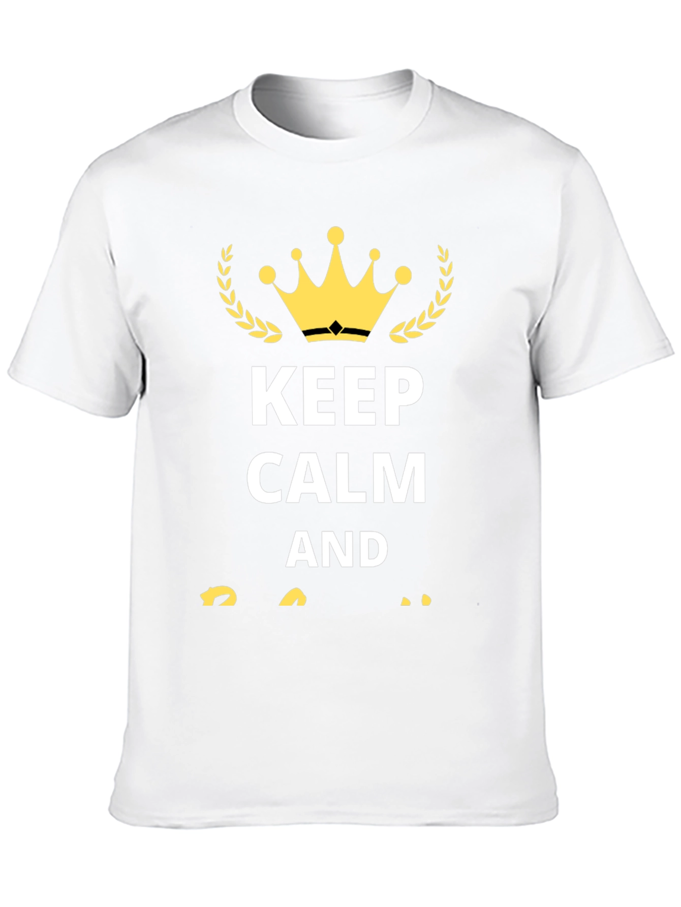 Keep Calm T-Shirt - Black Graphic Tee