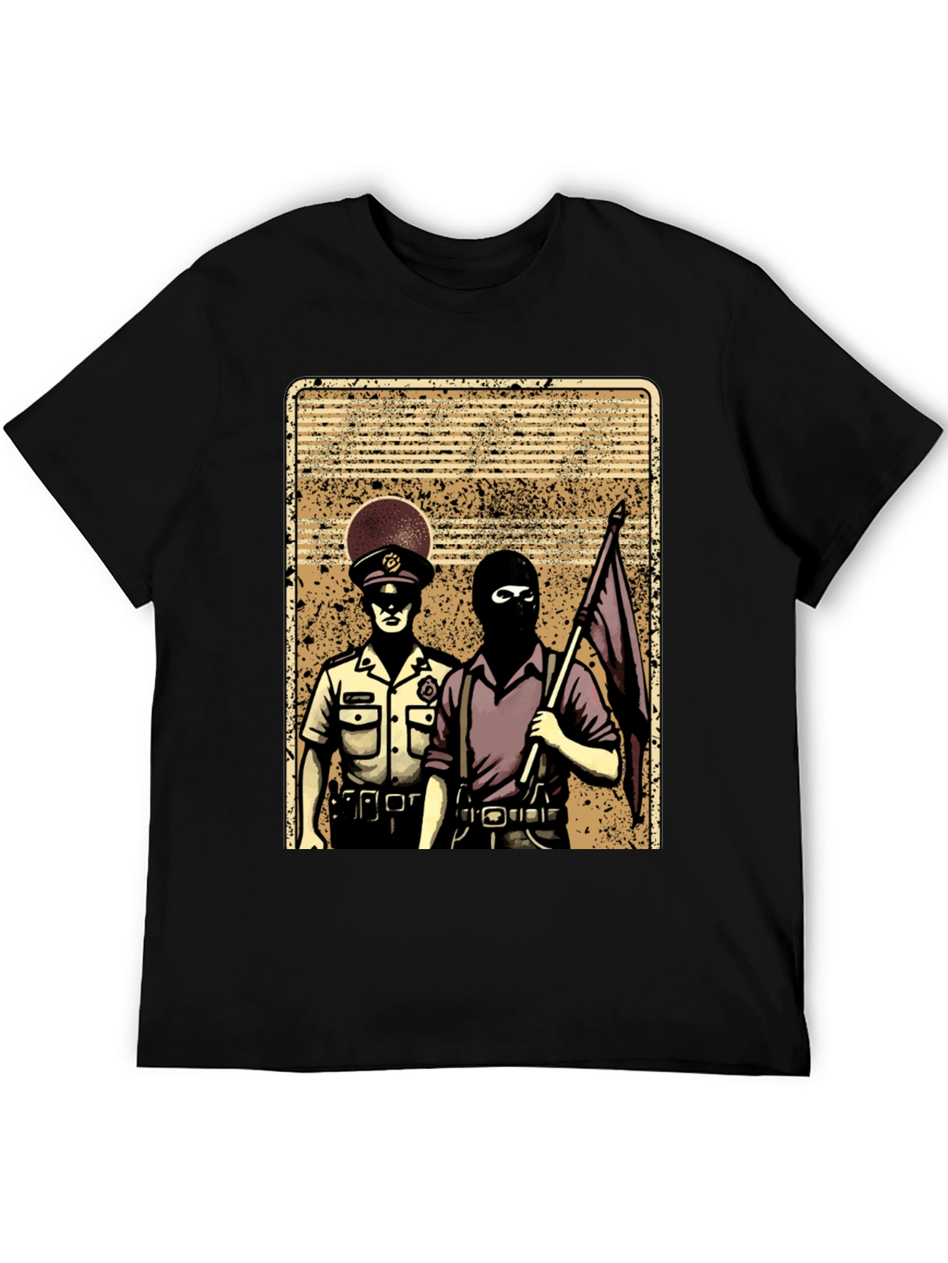 Political Graphic Tee - Law & Disorder