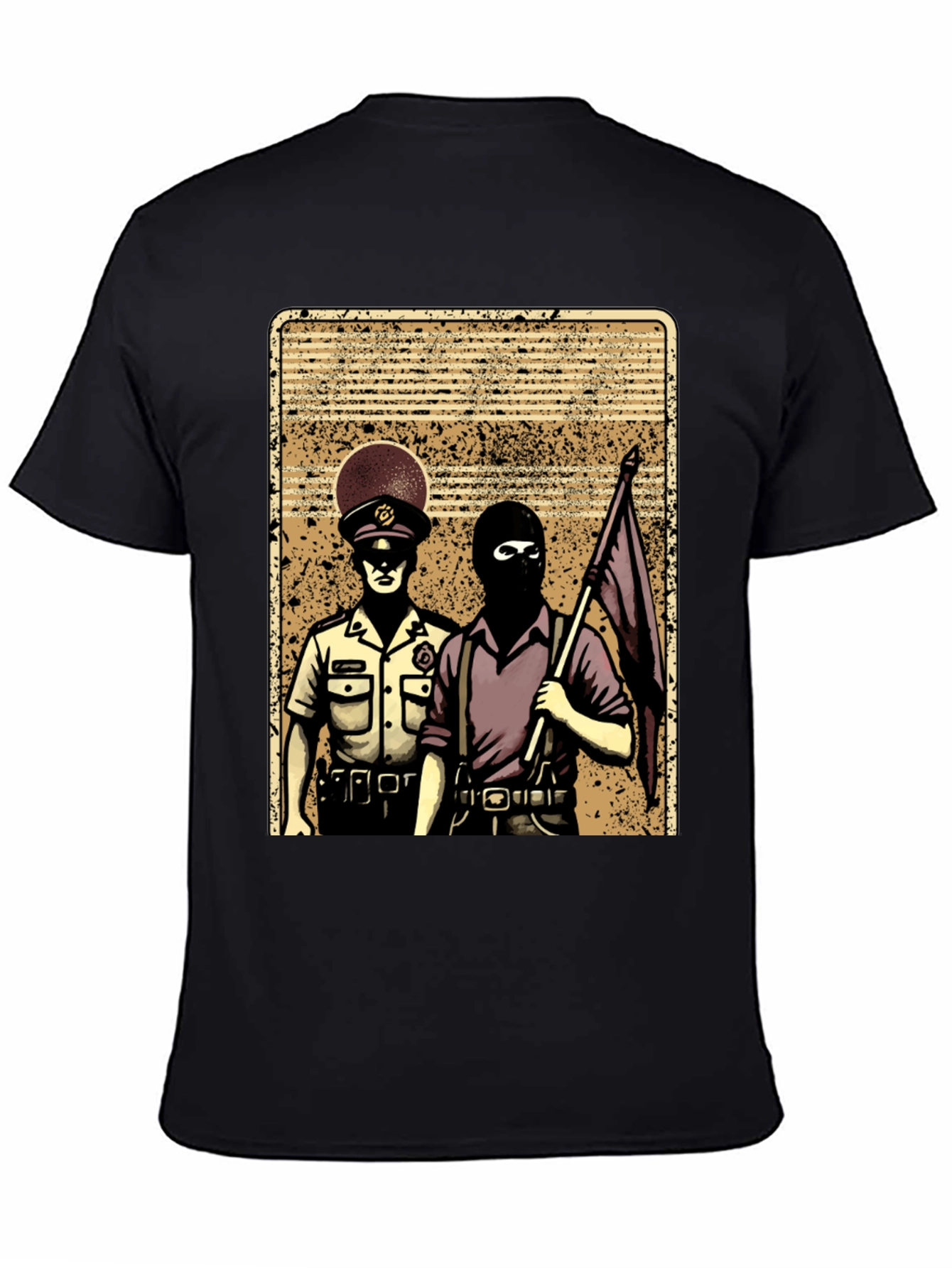 Political Graphic Tee - Law & Disorder