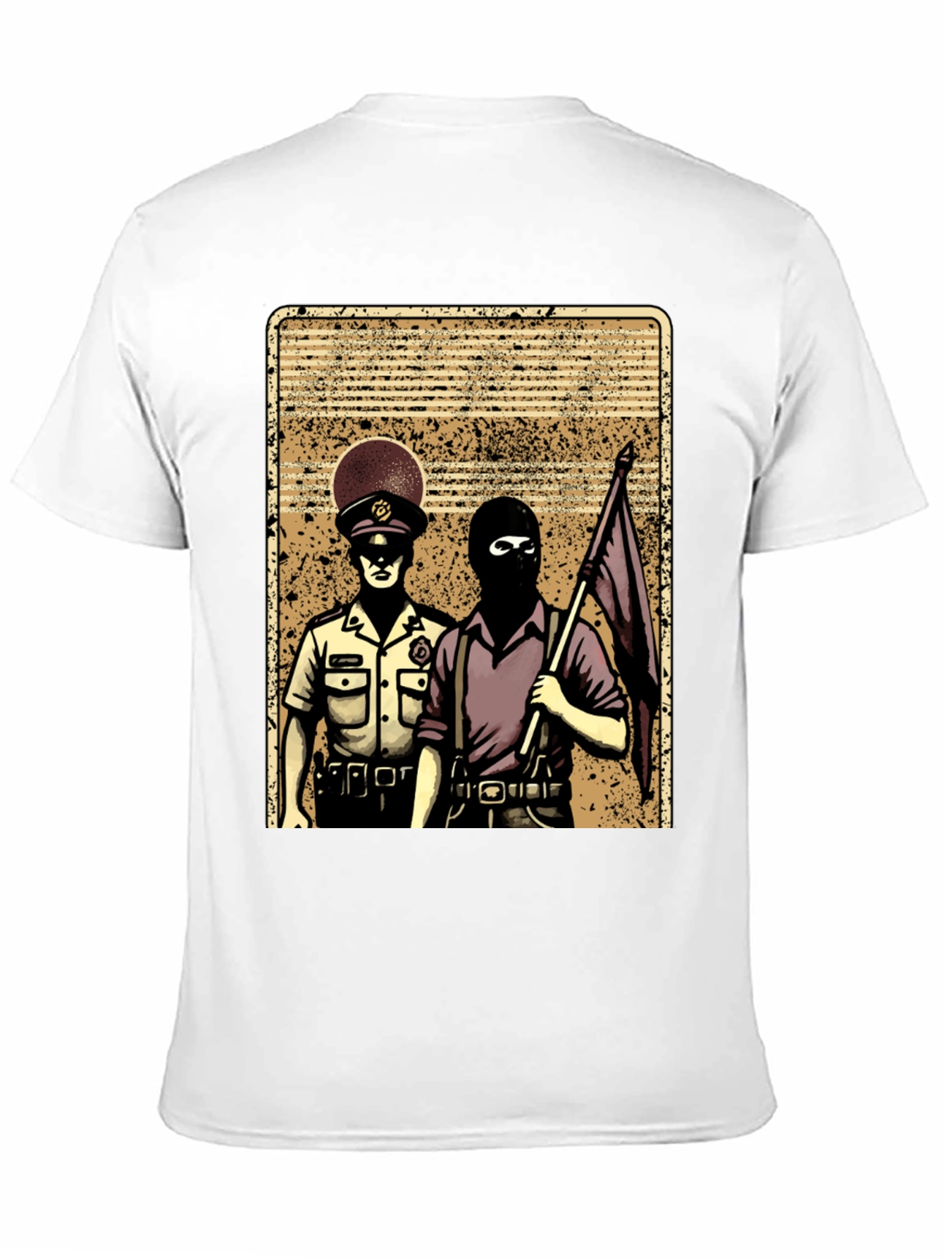 Political Graphic Tee - Law & Disorder