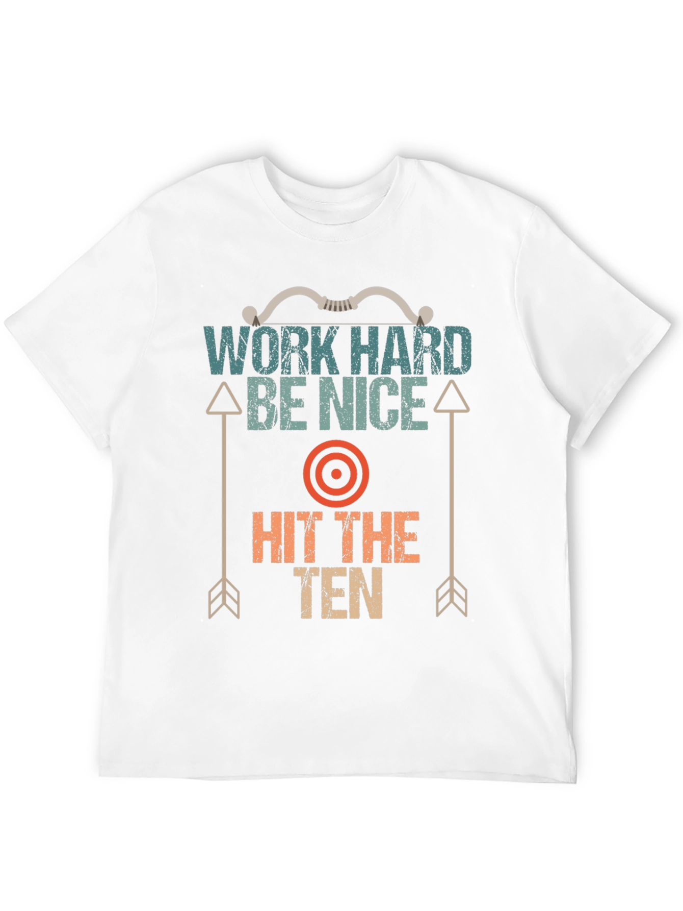 Work Hard Be Nice Archery T-Shirt