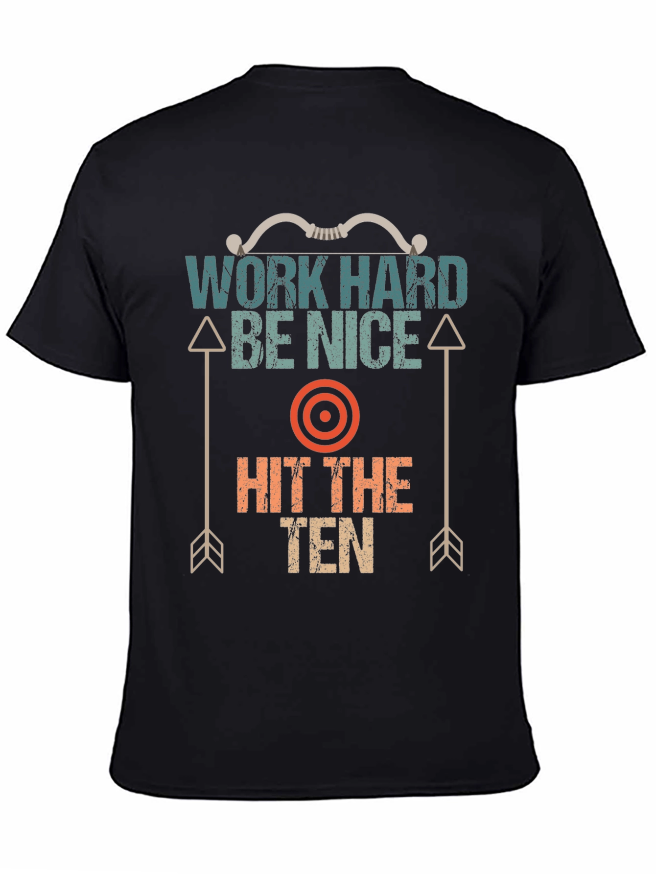 Work Hard Be Nice Archery T-Shirt
