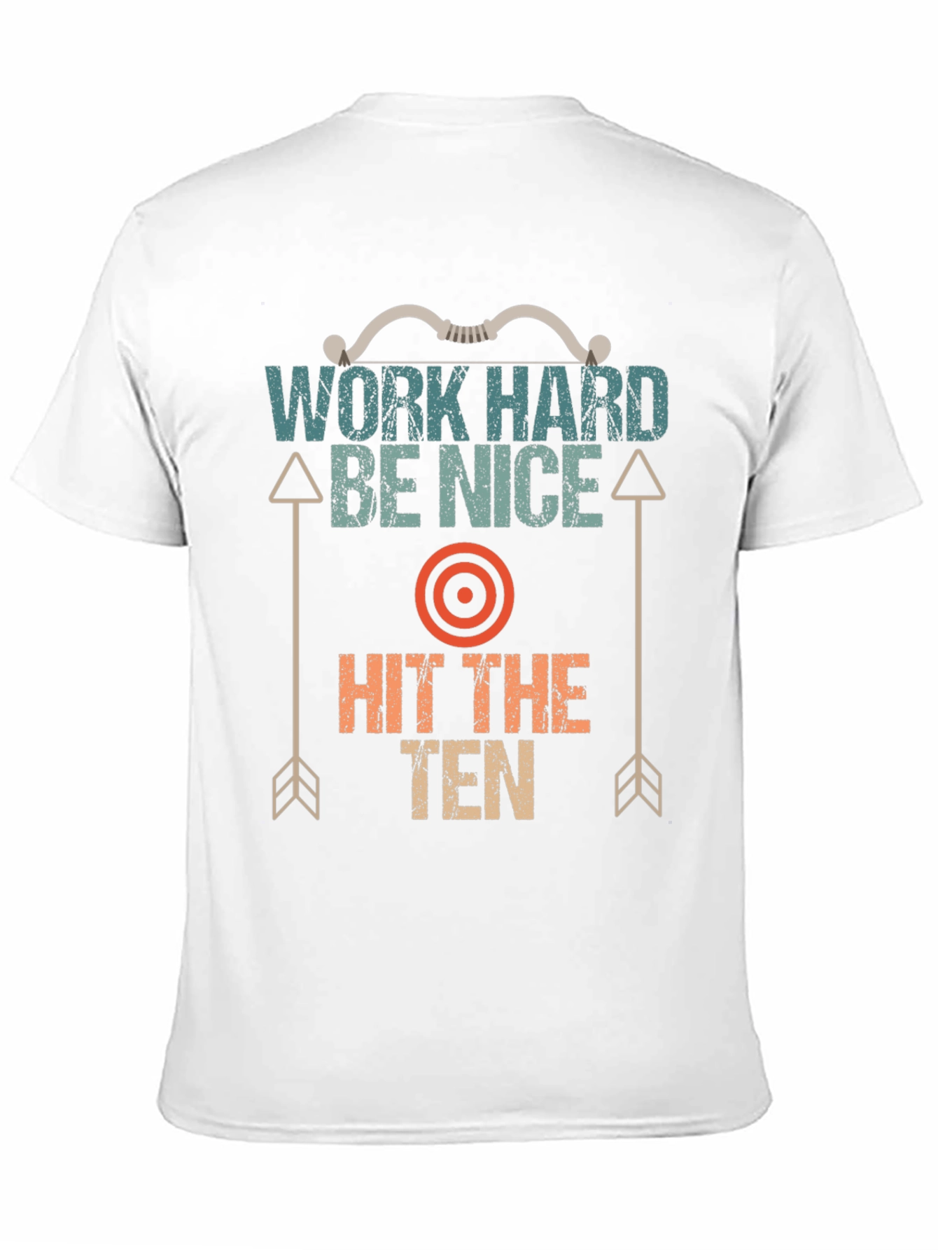 Work Hard Be Nice Archery T-Shirt