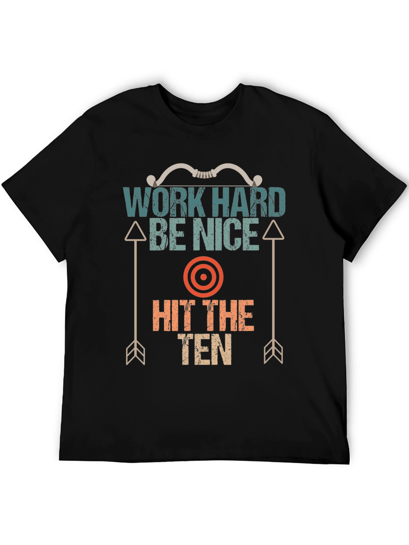 Work Hard Be Nice Archery T-Shirt