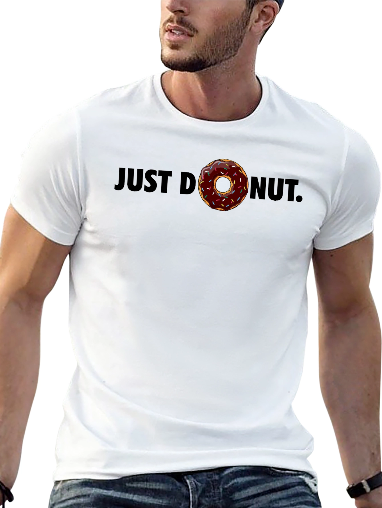 Just Donut T-Shirt - Funny Foodie Tee