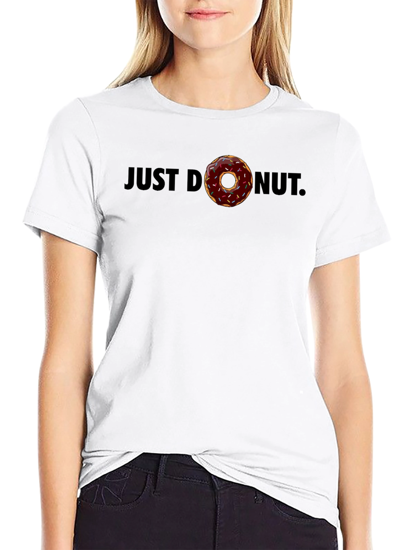 Just Donut T-Shirt - Funny Foodie Tee