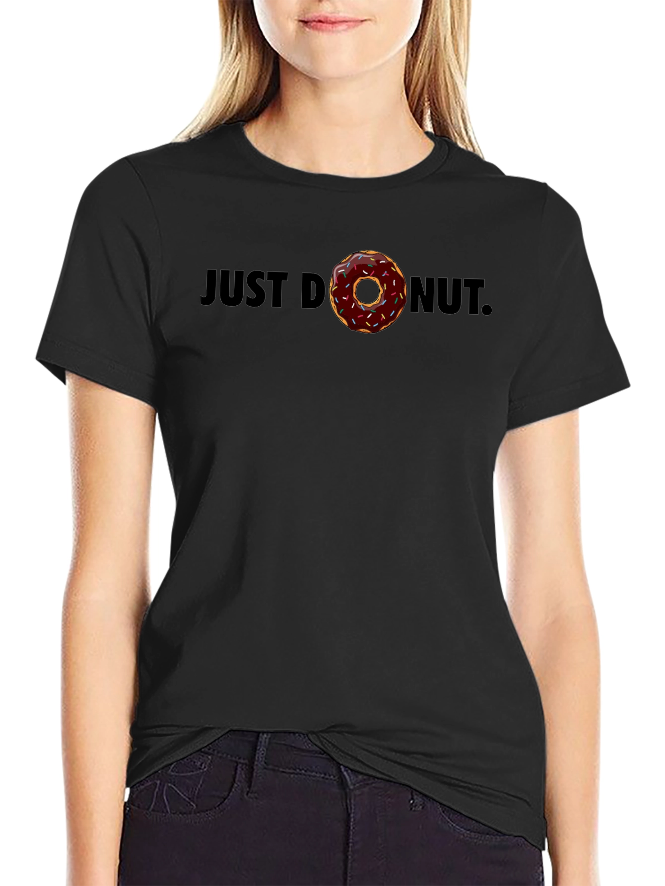 Just Donut T-Shirt - Funny Foodie Tee