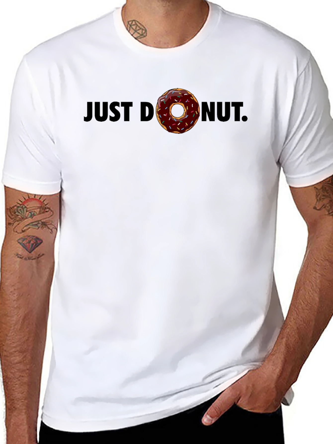 Just Donut T-Shirt - Funny Foodie Tee