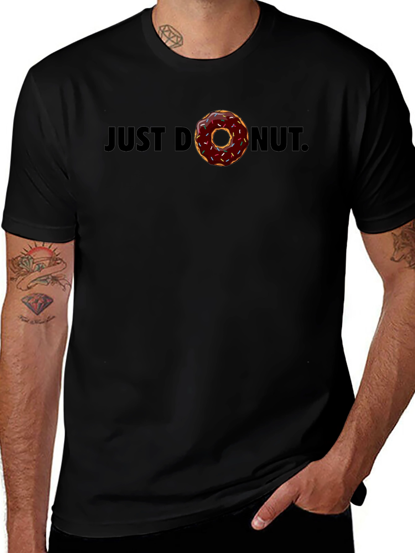 Just Donut T-Shirt - Funny Foodie Tee