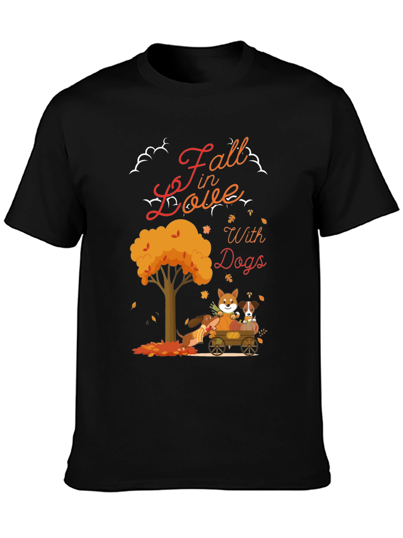 Fall In Love With Dogs T-Shirt