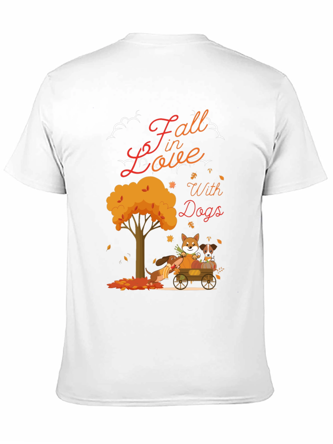 Fall In Love With Dogs T-Shirt