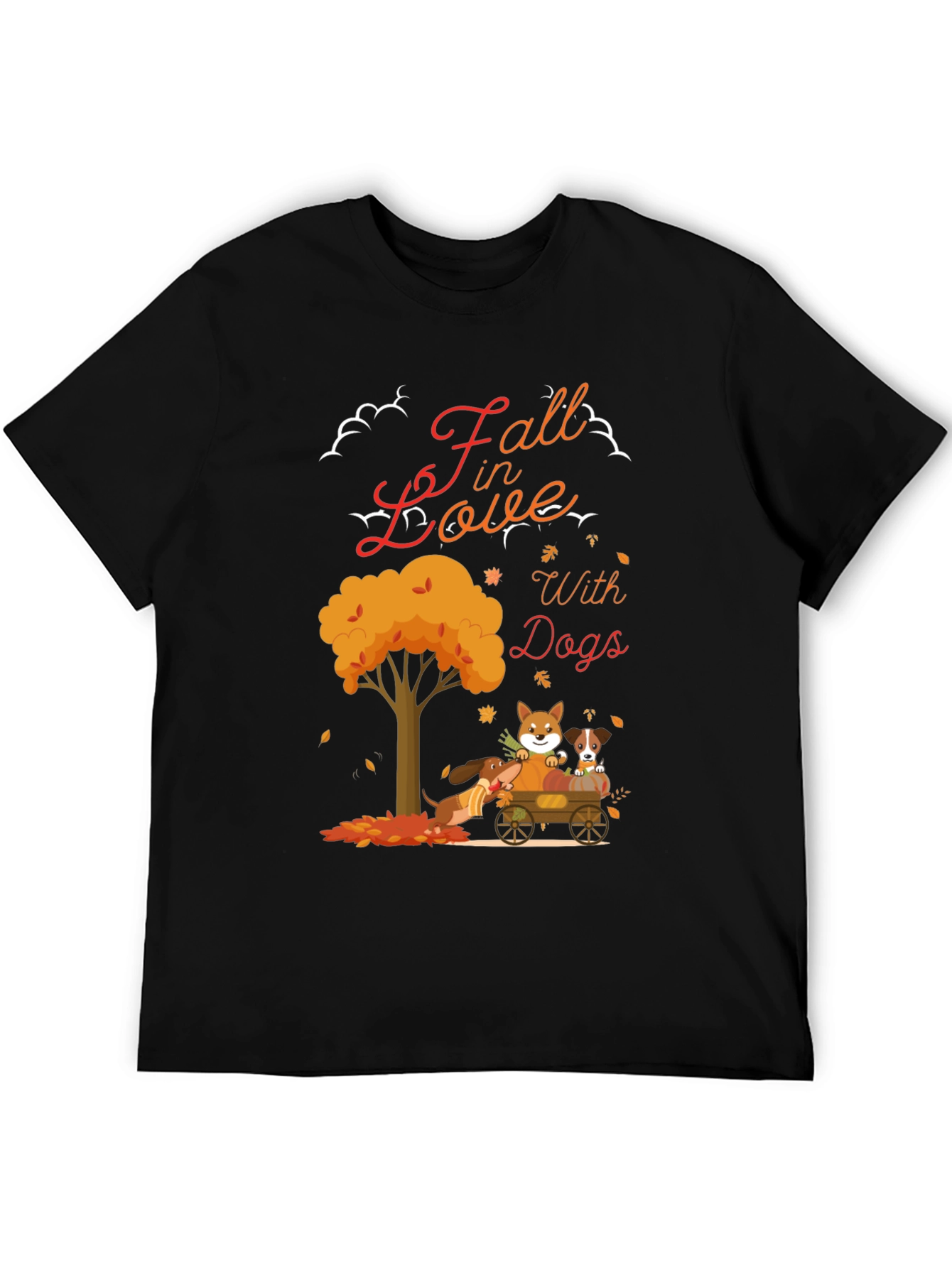 Fall In Love With Dogs T-Shirt