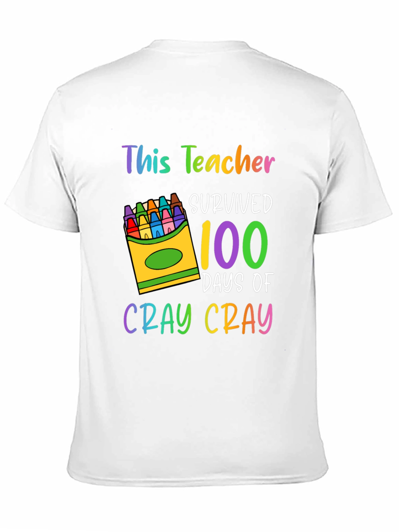 Teacher Survived 100 Days T-Shirt