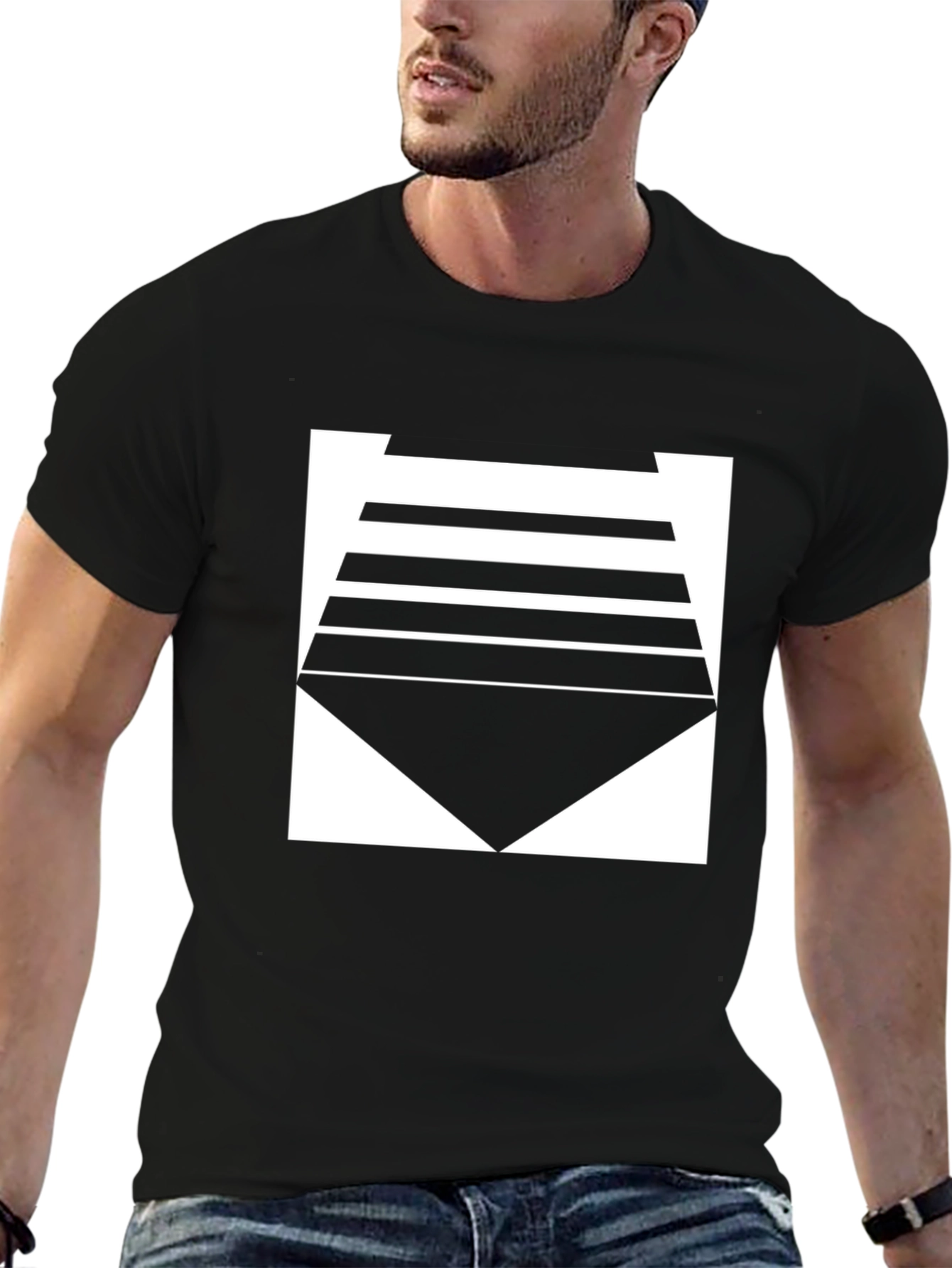 Abstract Geometric Graphic Tee