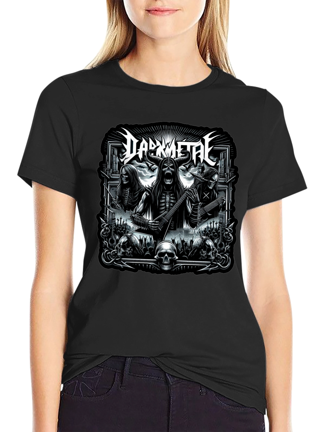 Dark Metal Graphic T-Shirt