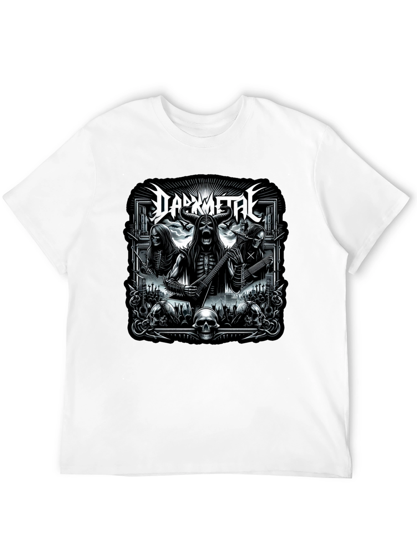 Dark Metal Graphic T-Shirt