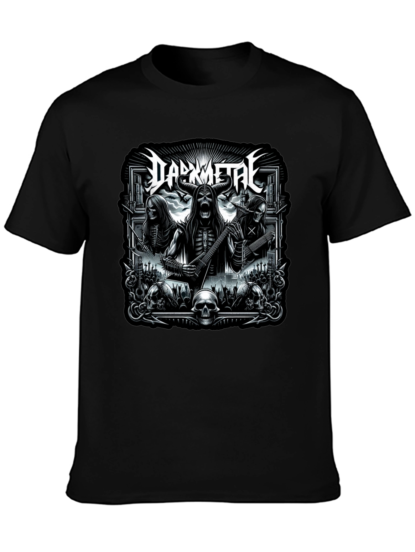 Dark Metal Graphic T-Shirt
