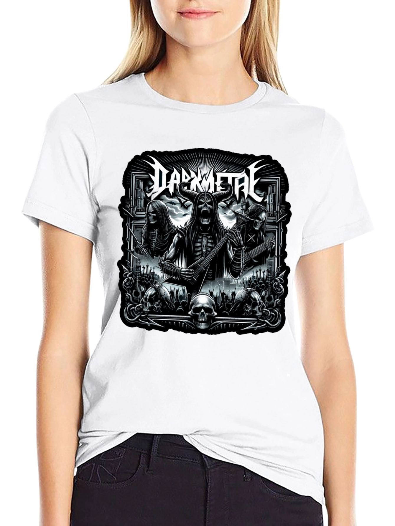 Dark Metal Graphic T-Shirt