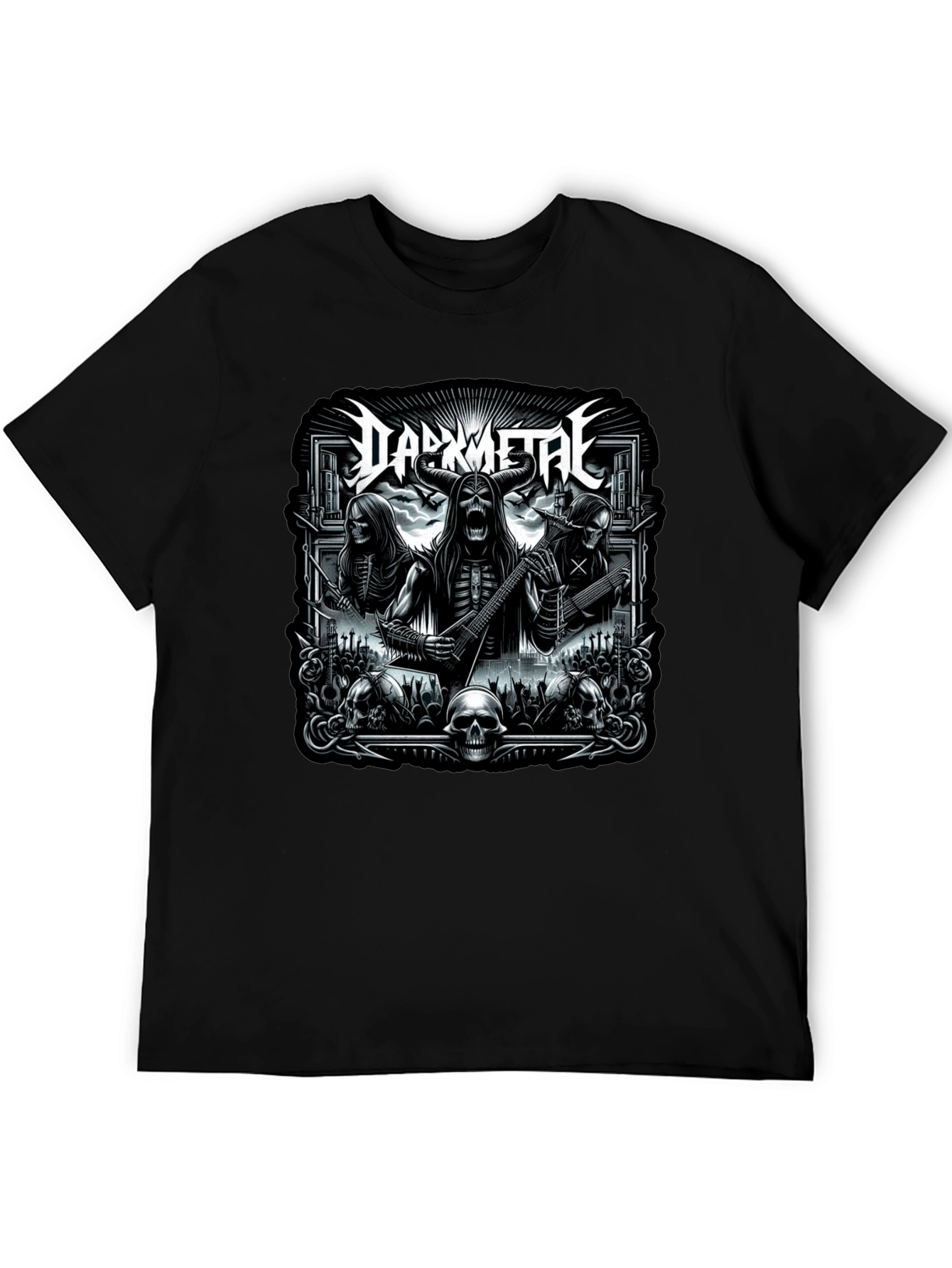 Dark Metal Graphic T-Shirt