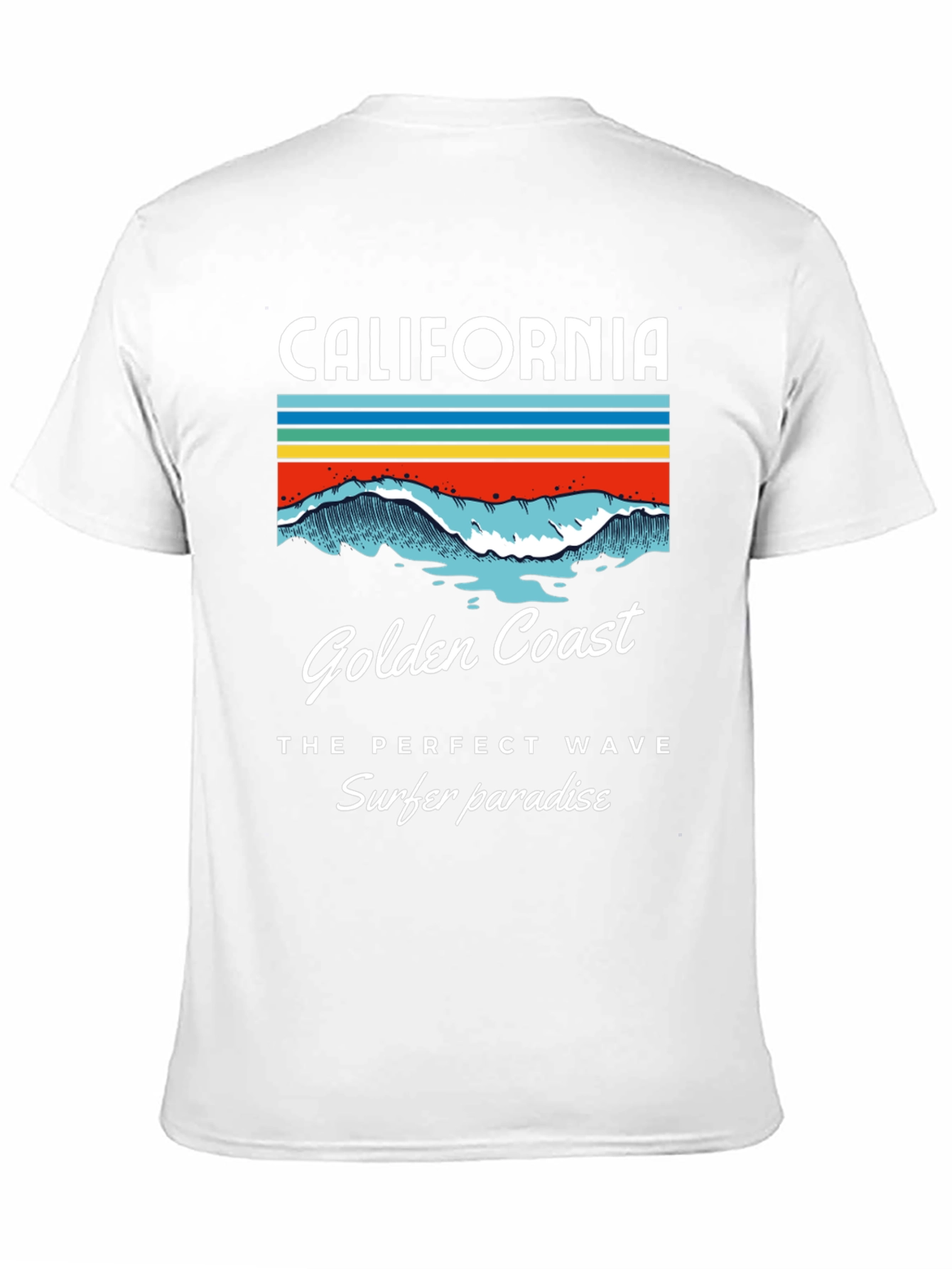 California Golden Coast Surf T-Shirt