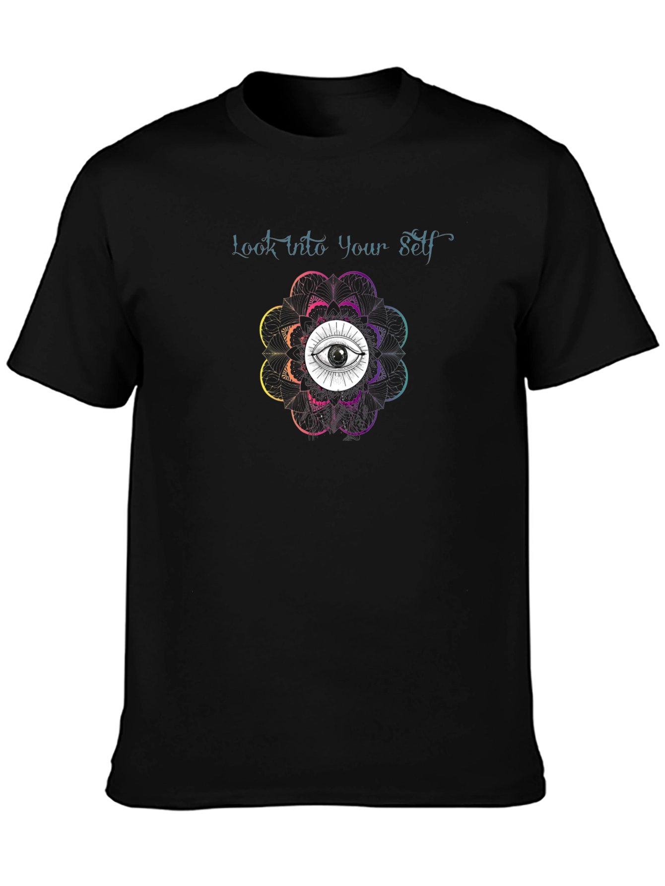 Mystic Eye Mandala Graphic Tee - Look Into Yourself