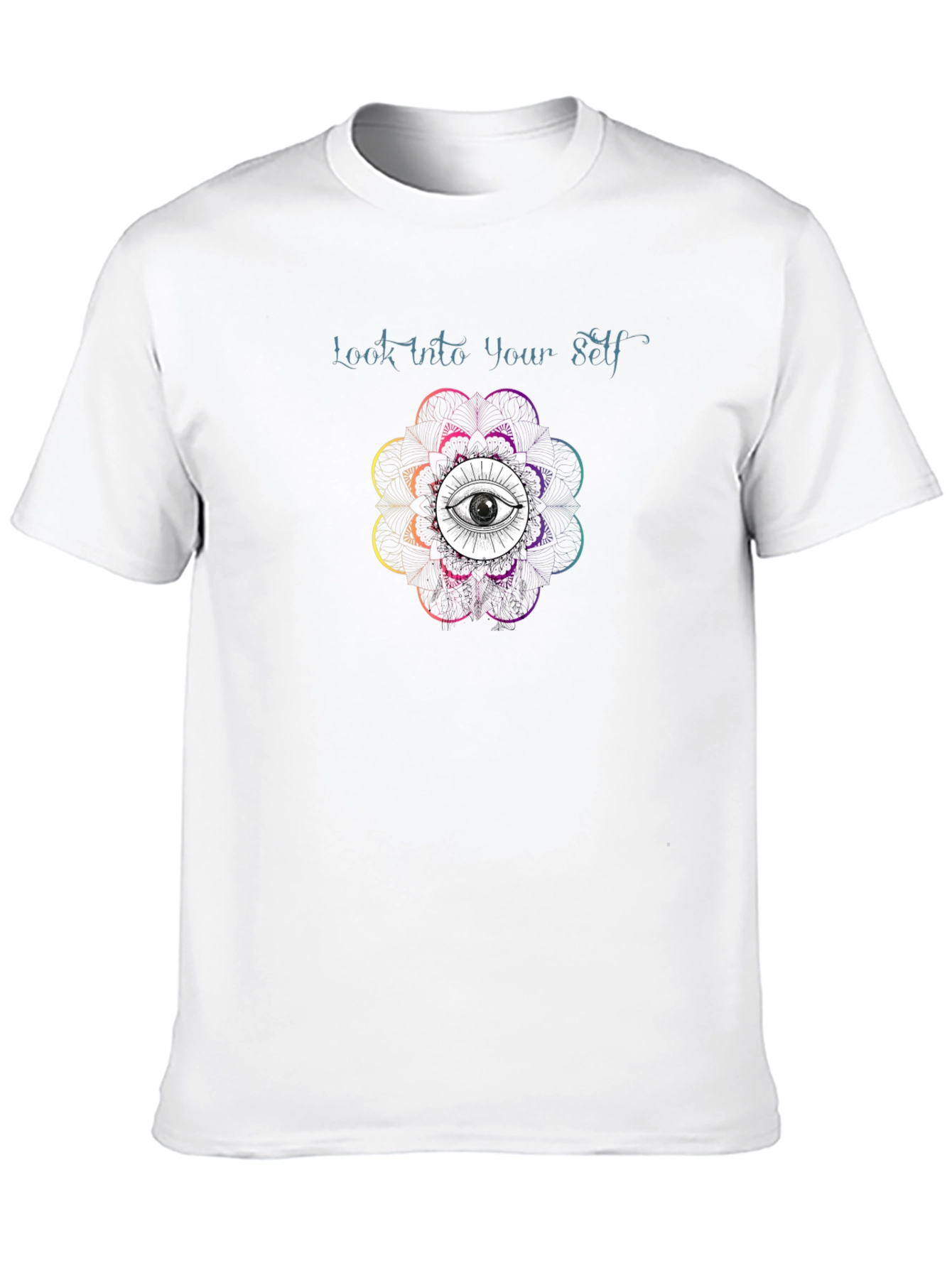Mystic Eye Mandala Graphic Tee - Look Into Yourself
