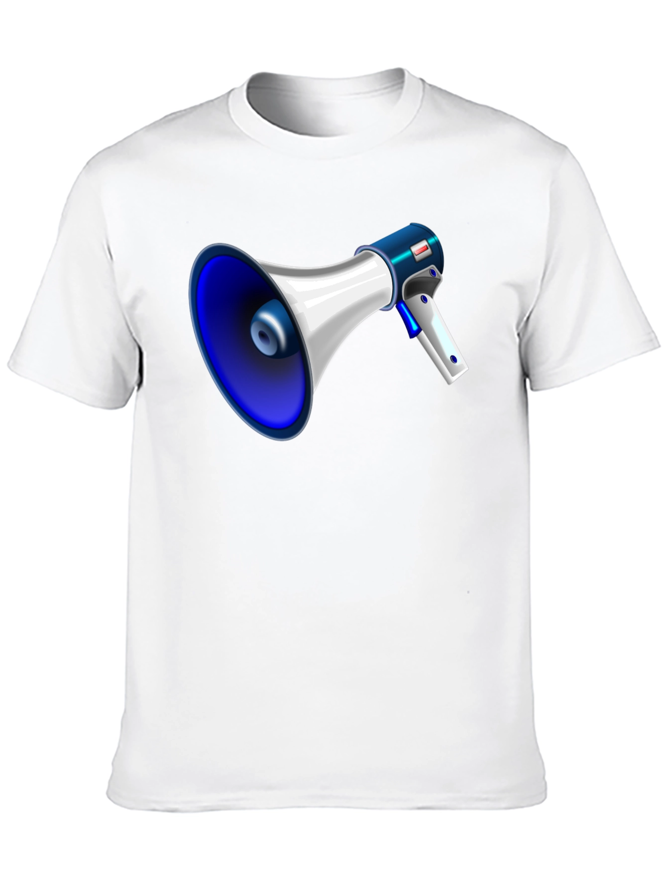 Megaphone Graphic Black T-Shirt