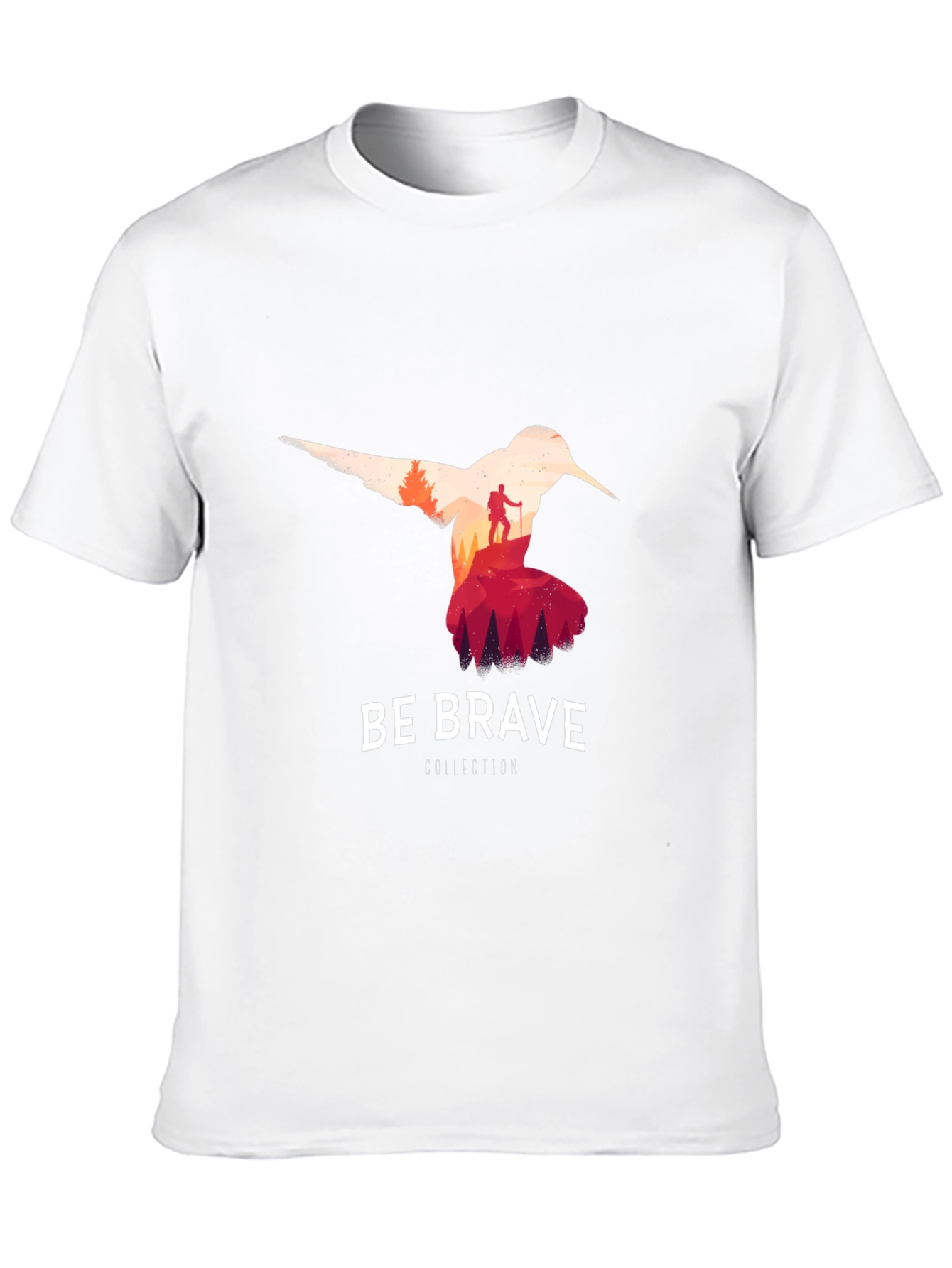 Be Brave Hummingbird Graphic T-Shirt