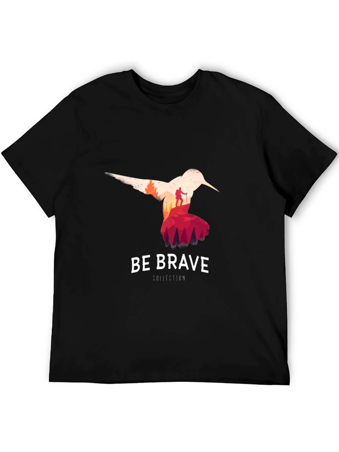 Be Brave Hummingbird Graphic T-Shirt