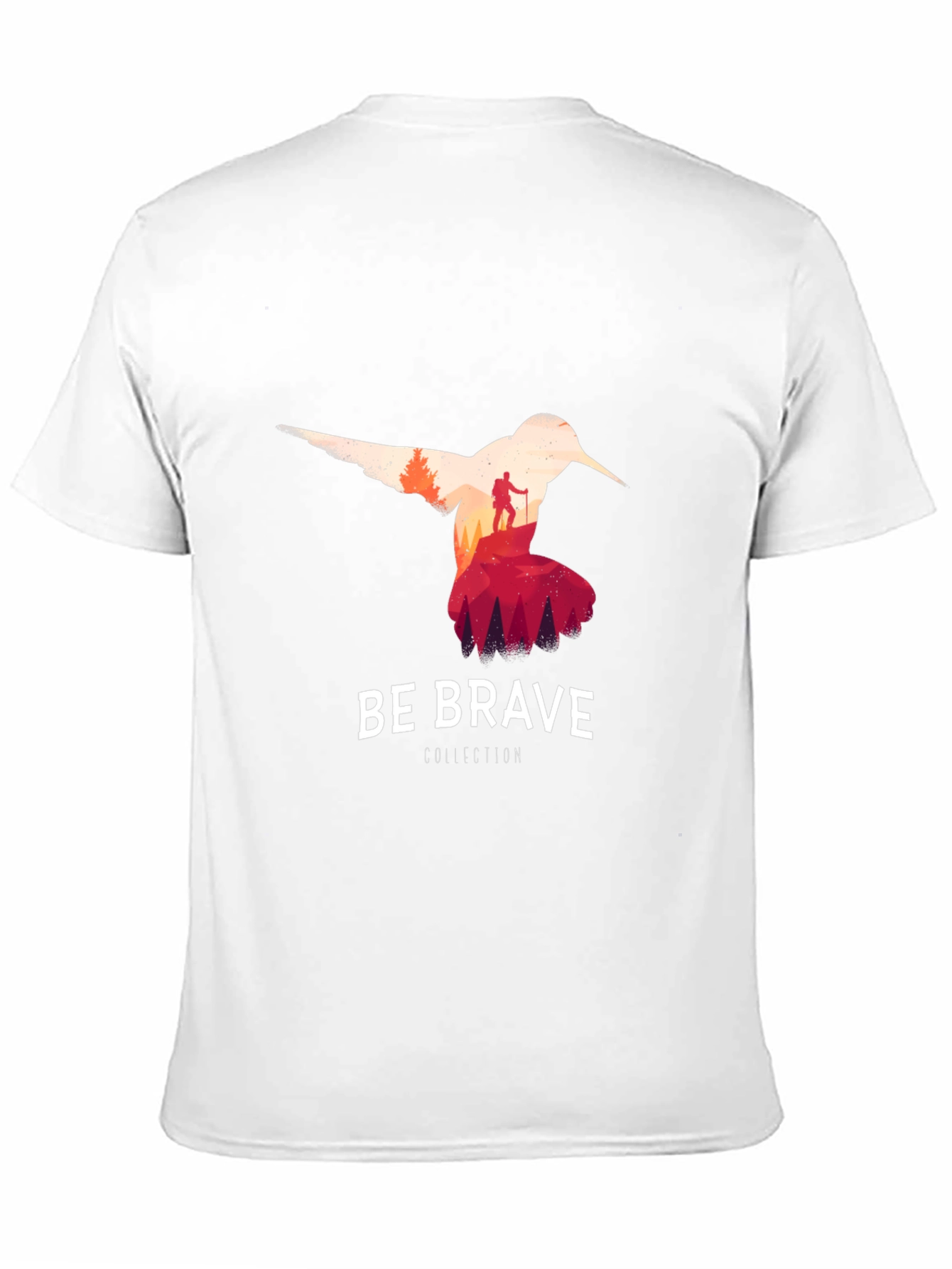 Be Brave Hummingbird Graphic T-Shirt
