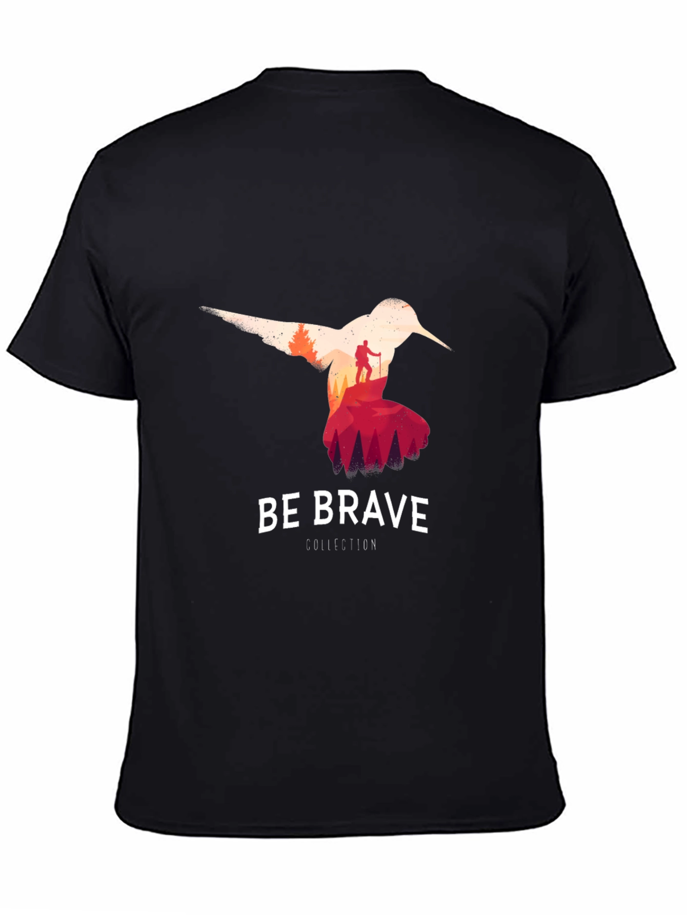 Be Brave Hummingbird Graphic T-Shirt