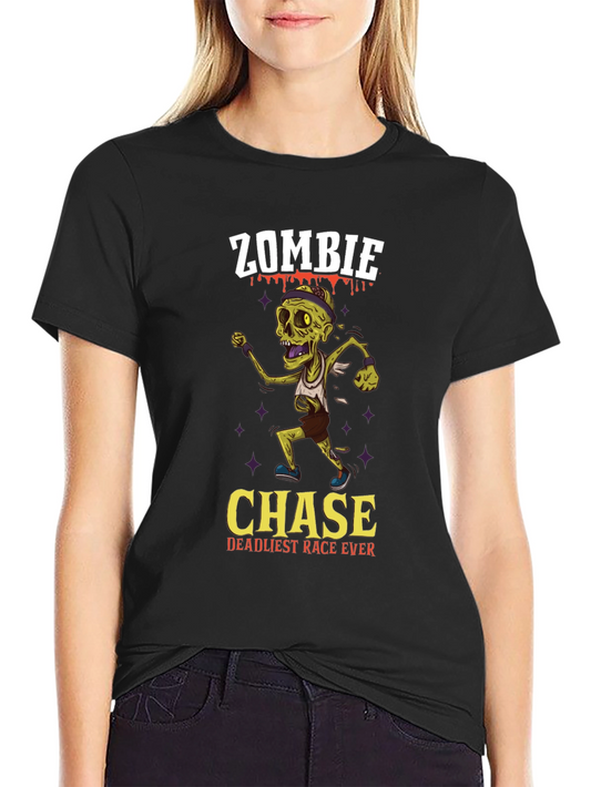 Zombie Chase Deadliest Race Ever T-Shirt