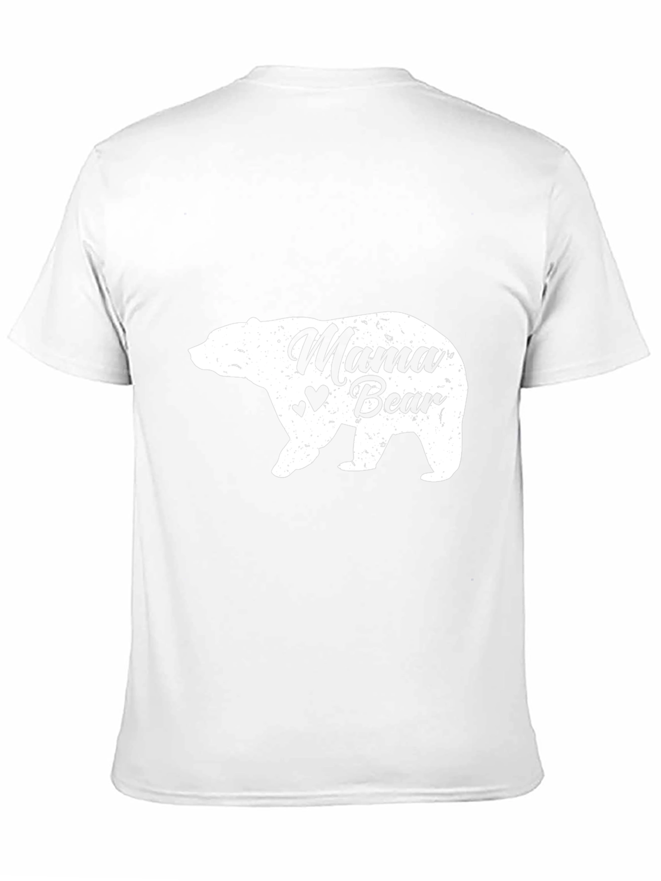 Mama Bear Graphic Tee - Black Cotton T-Shirt