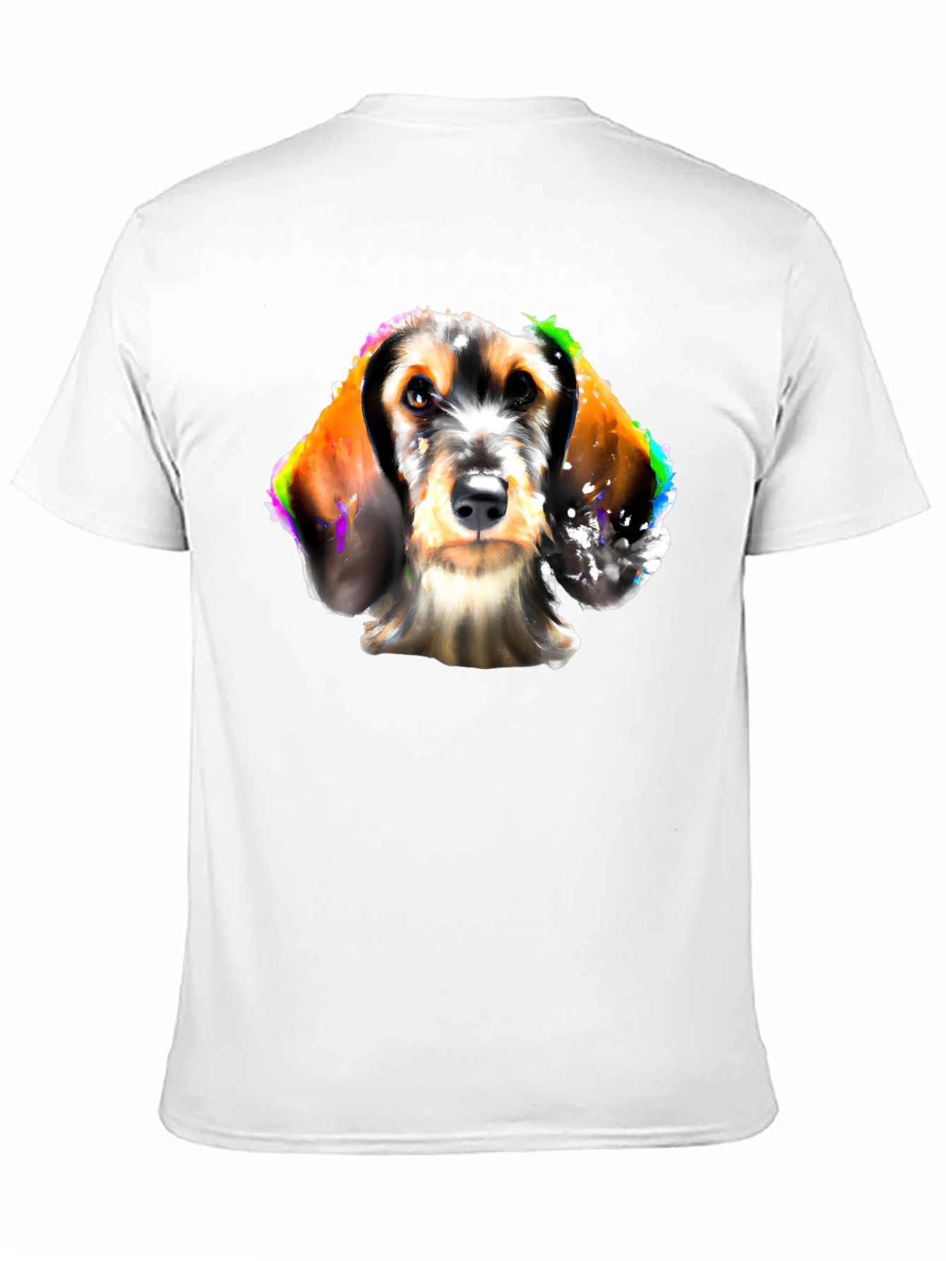 Dog Art Black T-Shirt