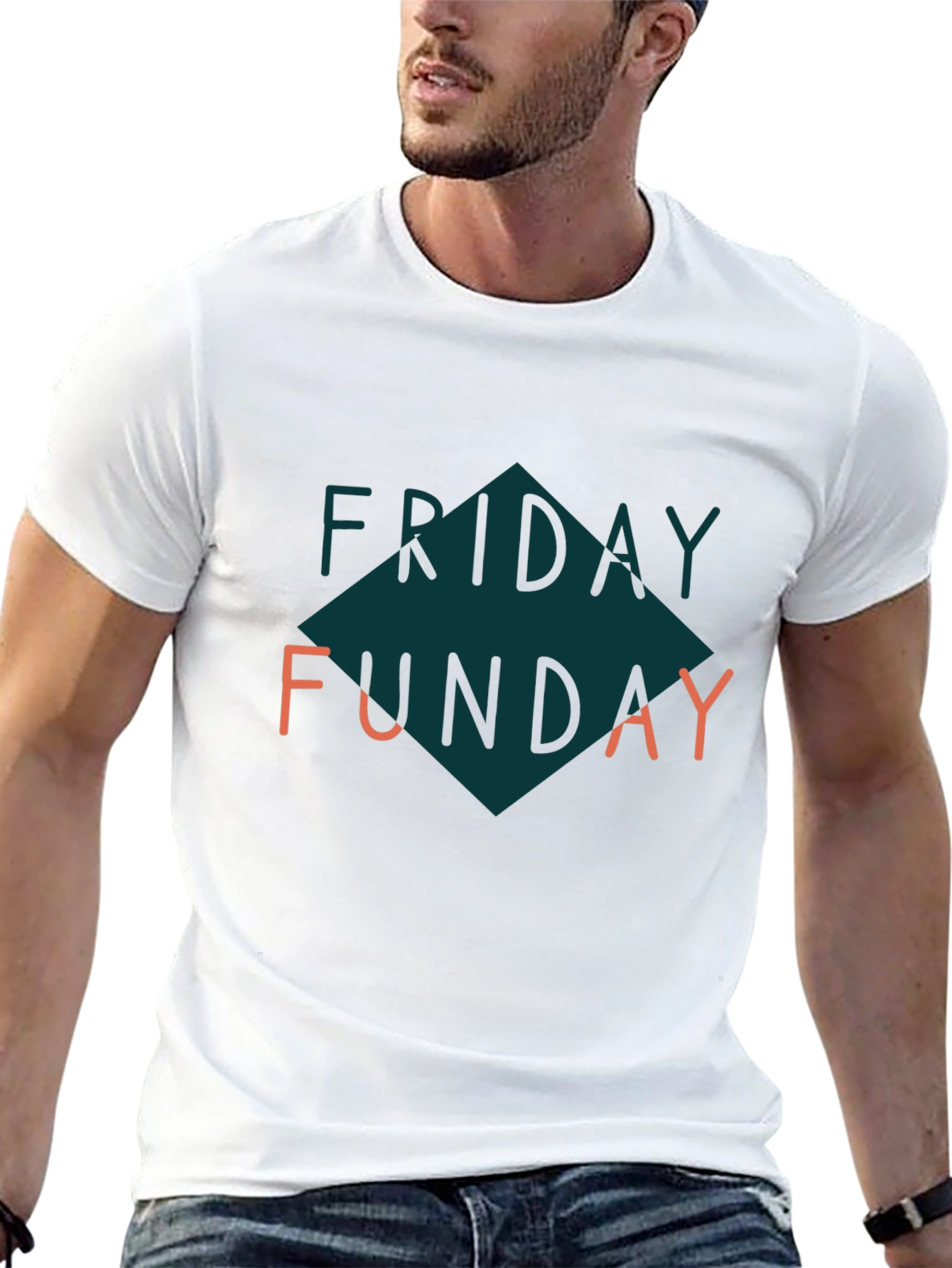 Friday Funday Graphic Tee - Black