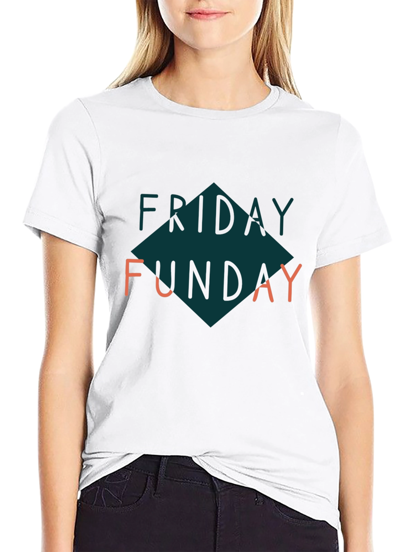 Friday Funday Graphic Tee - Black