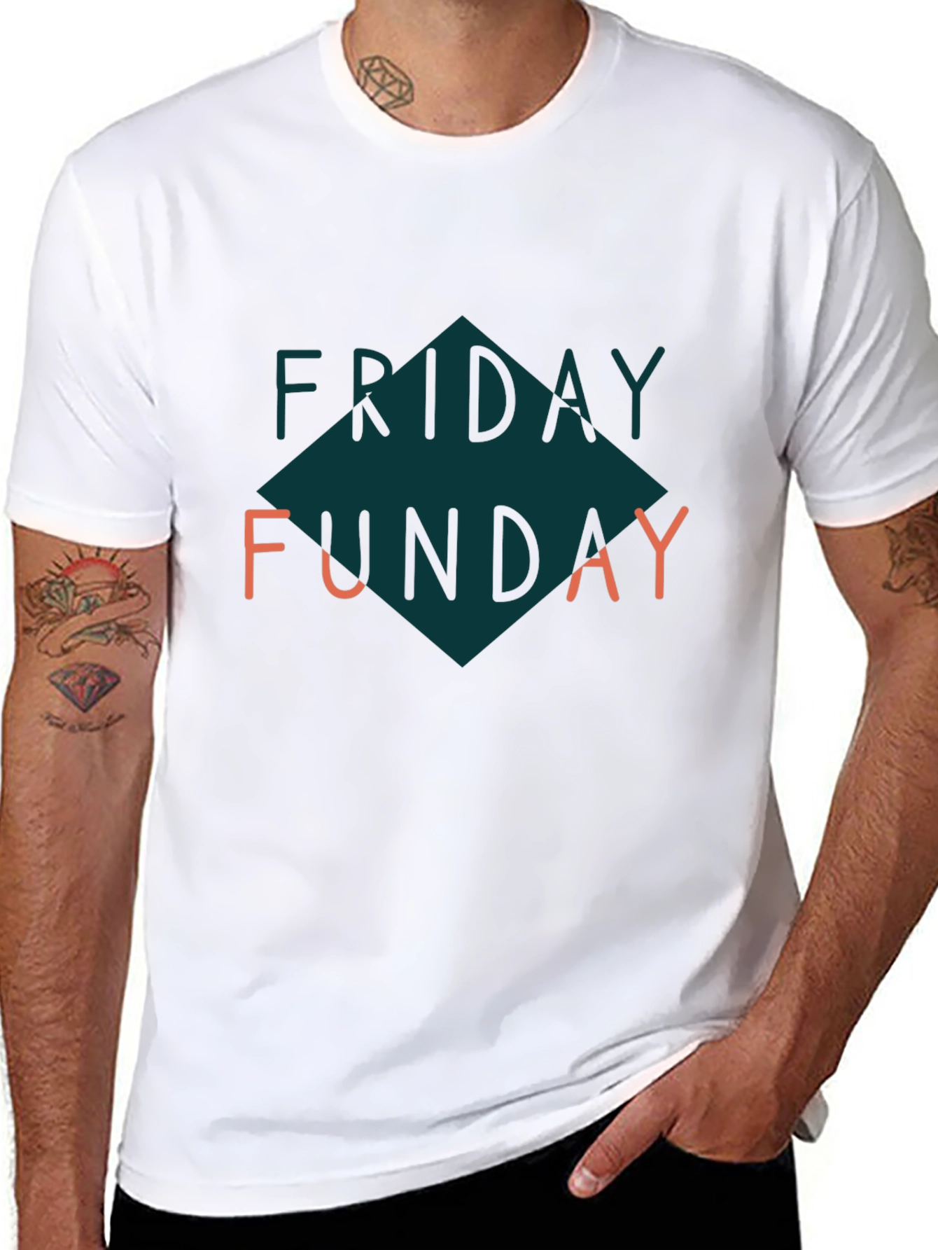 Friday Funday Graphic Tee - Black