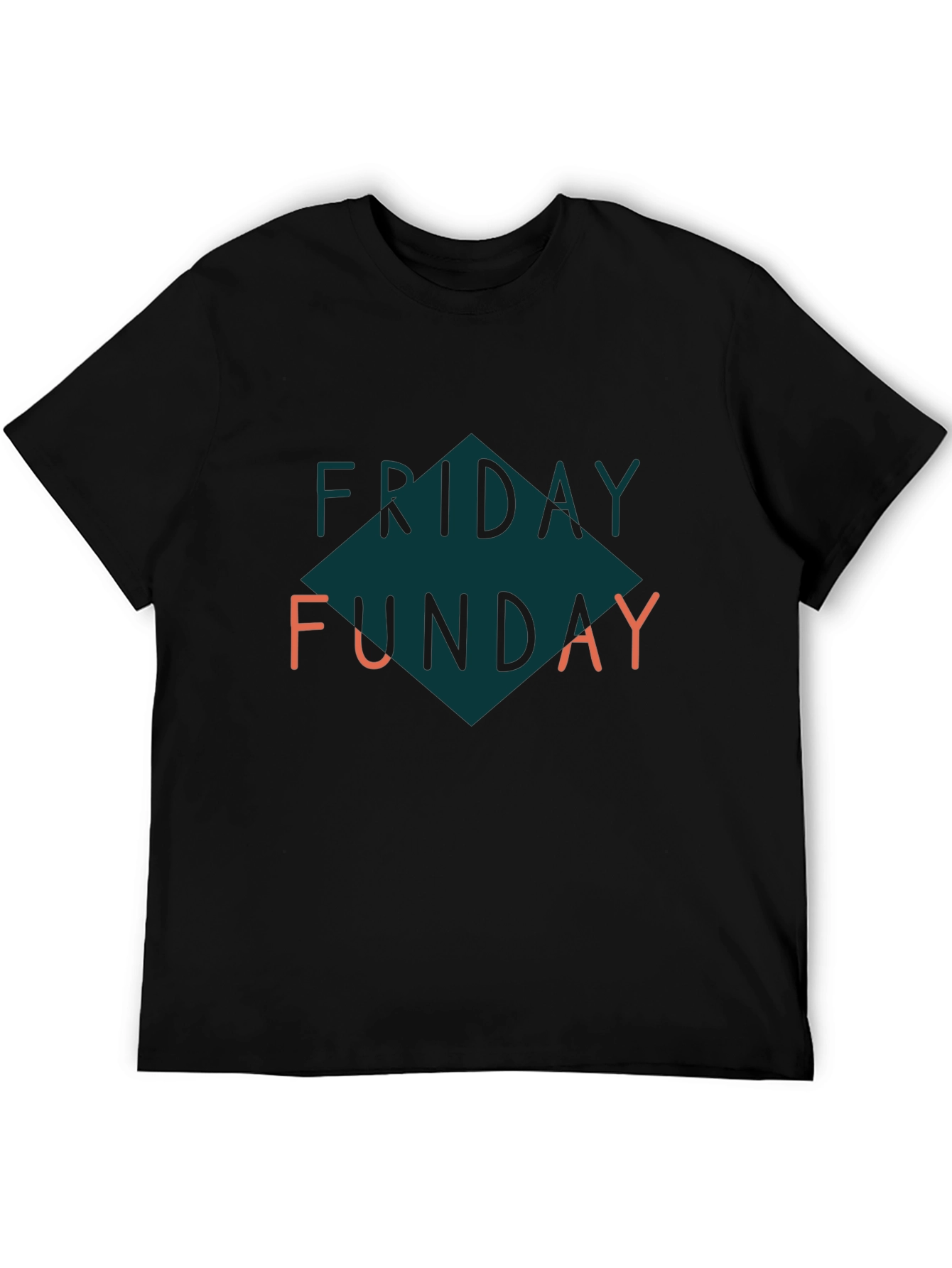 Friday Funday Graphic Tee - Black