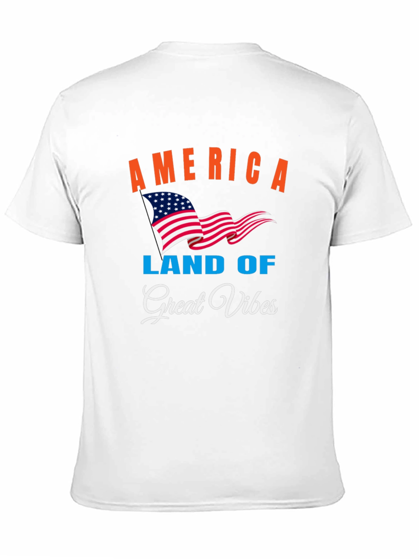 America Land of Great Vibes T-Shirt