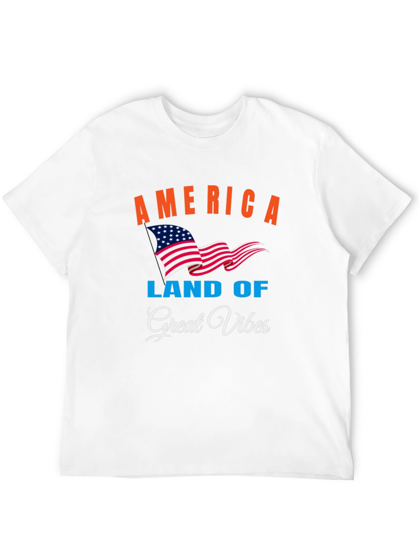America Land of Great Vibes T-Shirt
