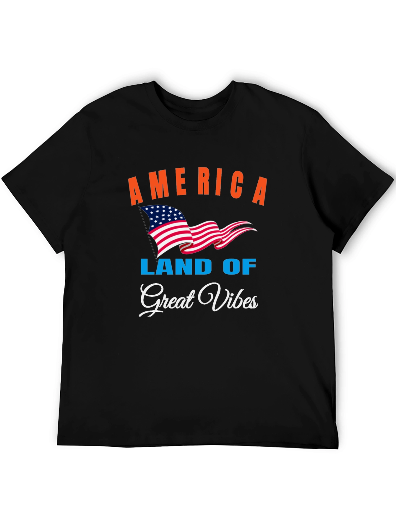 America Land of Great Vibes T-Shirt